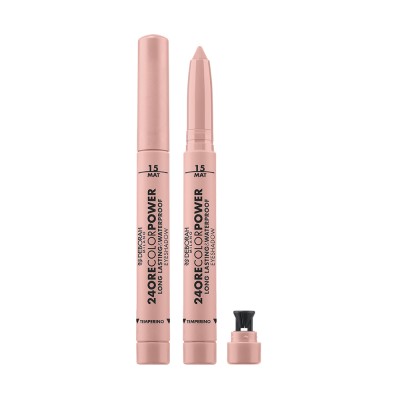 1 - Deborah Milano Ombretto 24ore Color Power 15 Soft Rose