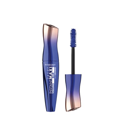 1 - Deborah Milano 24ore Instant Maxi Volume eyelash mascara Electric Blue 12 ml