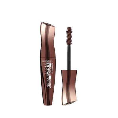 1 - Deborah Milano Mascara 24ore Instant Maxi Volume Con Ceramidi Chocolate Brown 12 ml