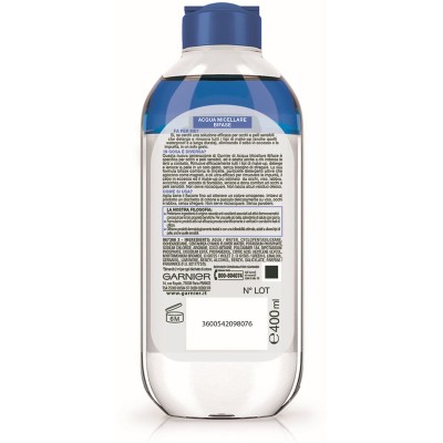 1 - Garnier SkinActive Acqua Micellare Bifase micellar water 400 ml