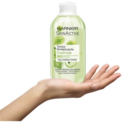1 - Garnier Skinactive Tonico Rivitalizzante Fresh Uva 200ml