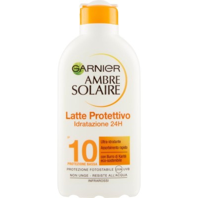 1 - Garnier Ambre Solaire Ultra-Hydrating SPF 10, 200 ml