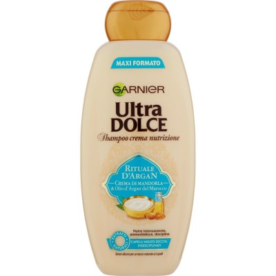 1 - Garnier Ultra Dolce UltraDolce Shampoo Crema Nutrizione Rituale d Argan 400ml