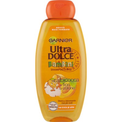 1 - Garnier Ultra Dolce UltraDolce Bambini 2in1 all’estratto d'Albicocca e fiori di Cotone 400ml