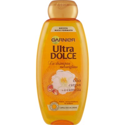 1 - Garnier Ultra Dolce Olio di Argan & Camelia Women Non-professional Shampoo 400 ml