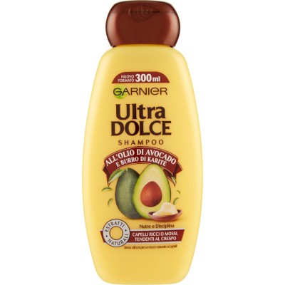 1 - Garnier Ultra Dolce UltraDolce Olio di Avocado e burro di Karite 300ml