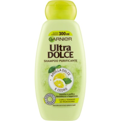 1 - Garnier Ultra Dolce Argilla Dolce & Cedro Women Non-professional Shampoo 250 ml