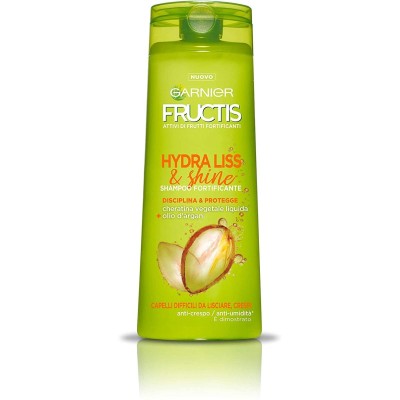 1 - Garnier Fructis Shampoo per capelli Hydra-Liss, 250 ml
