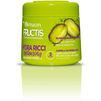 1 - Garnier Fructis Hydra Ricci hair mask Women 300 ml