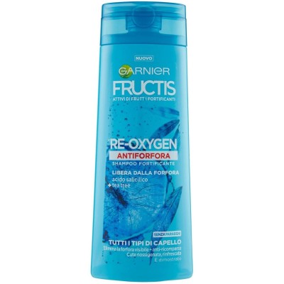 1 - Garnier Fructis Shampoo per capelli Antiforfora Re-Oxygen, 250 ml