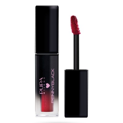 1 - PUPA Milano Pennyblack - Rossetto Fluido Trasformista 003 - Glimmering Red