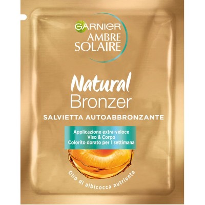1 - Garnier Salviettina Autoabbronzante Viso, 5.6ml