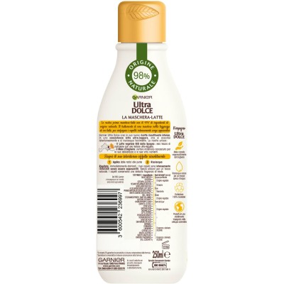 1 - Garnier Ultra Dolce La Maschera Latte Miele Nutriente 250ml