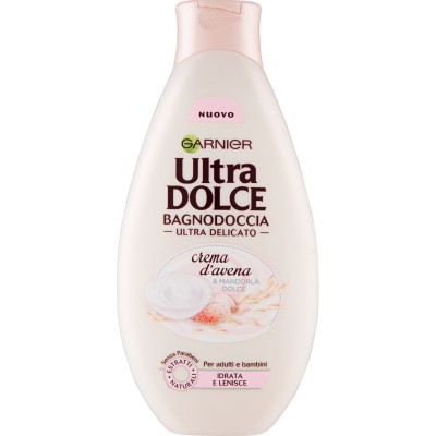 1 - Garnier Ultra Dolce Crema d'Avena & Mandorla Dolce Shower gel Unisex Body Almond, Cream 500 ml