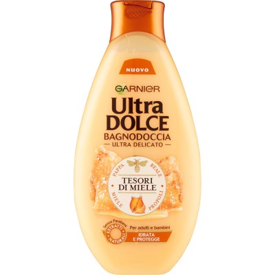 1 - Garnier Ultra Dolce Tesori di Miele Shower gel Unisex Body Honey 500 ml