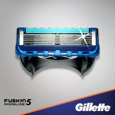 1 - Gillette Fusion5 Proglide Rasierklingen rasoio da uomo Multicolore