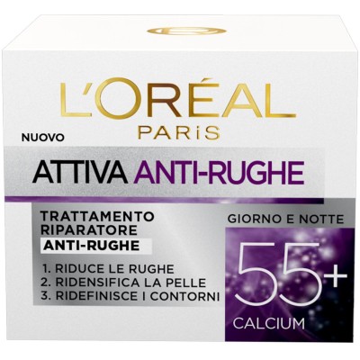 1 - L’Oréal Paris Wrinkle Expert 55+ Calcium Day Pot, 50 ml