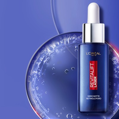 1 - L’Oréal Paris Siero Notte Revitalift Laser X3, 30 ml