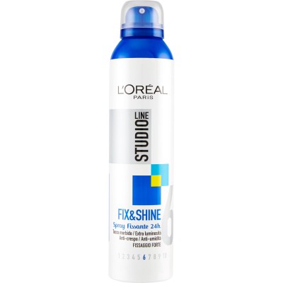 1 - L’Oréal Paris Studio Line Fix & Shine Forte Hair spray Unisex 250 ml