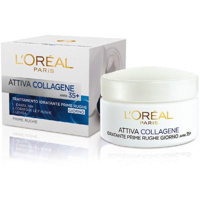 1 - L’Oréal Paris Wrinkle Expert Attiva Anti Rughe Crema Idratante Prime Rughe 35, 50 ml