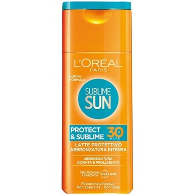 1 - L’Oréal Paris Sublime Sun Latte per la protezione solare Corpo 30 Adulti