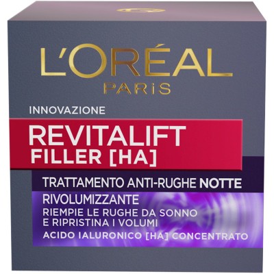 1 - L’Oréal Paris Revitalift Filler Night Cream Face, Neck 50 ml
