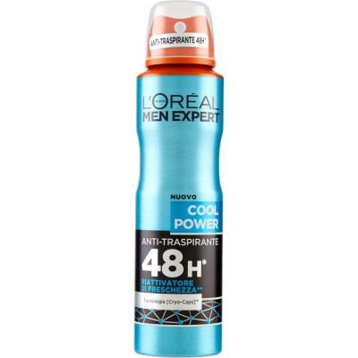 1 - L’Oréal Paris Men Expert Cool Power deodorante spray 150ml