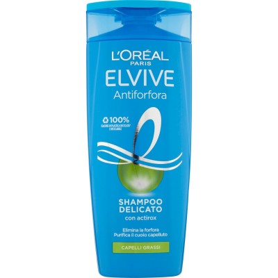 1 - L’Oréal Paris Elvive Antiforfora Per Capelli Grassi, 250 ml