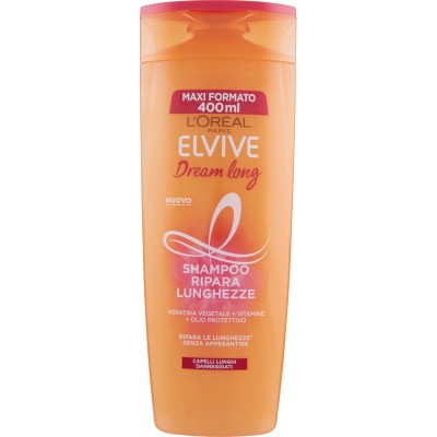 1 - L’Oréal Paris Elvive Dream Long Shampoo Ricostruttore 400 ml