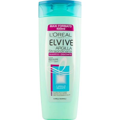 1 - L’Oréal Paris Elvive Argilla Straordinaria, 400 ml