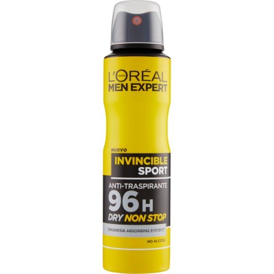 1 - L’Oréal Paris Men Expert Invincible Sport deodorante spray 150ml