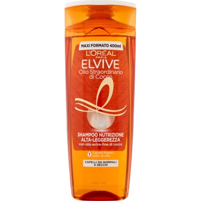 1 - L’Oréal Paris Elvive Olio Straordinario di Cocco, 400 ml