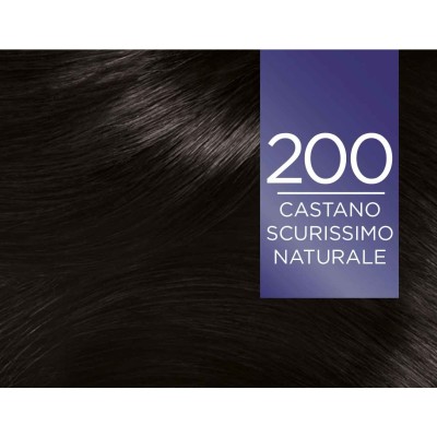 1 - L’Oréal Paris Excellence Dedicato alle Brune, 200 Castano Scurissimo Naturale