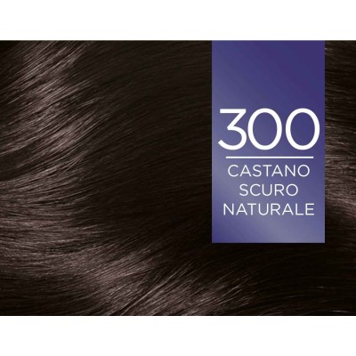 1 - L’Oréal Paris Excellence Dedicato alle Brune, 300 Castano Scuro Naturale