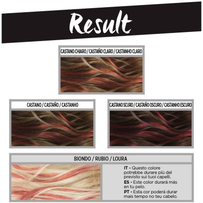 1 - L’Oréal Paris Colorista Hair Make Up Red