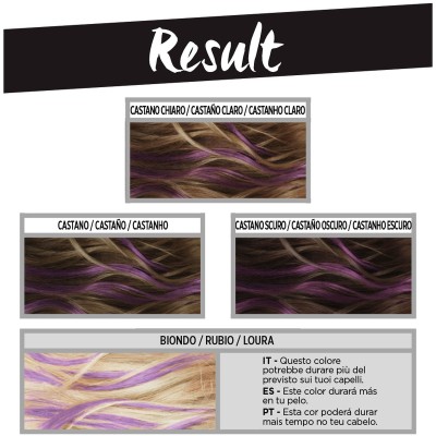 1 - L’Oréal Paris Colorista Hair Make Up Violet