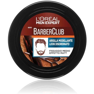 1 - L’Oréal Paris Men Expert Barber Club Argilla Modellante, 75 ml