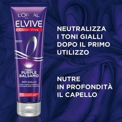 1 - L’Oréal Paris Elvive Color-Vive Purple, 150 ml