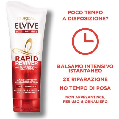 1 - L’Oréal Paris Elvive Rapid Reviver Total Repair 5, 180 ml