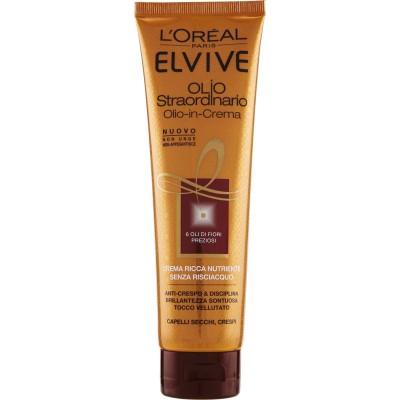 1 - L’Oréal Paris Elvive Olio Straordinario Olio in Crema per capelli secchi, 150 ml