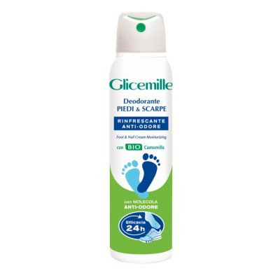 1 - Glicemille Deodorante Piedi & Scarpe Rinfresante Anti-Odore 150ml