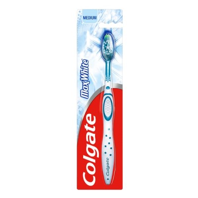 1 - Colgate Max White toothbrush Blue, White Adult