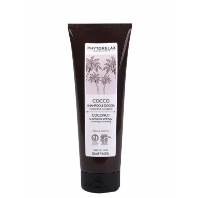 1 - Phytorelax Laboratories Shower shampoo nourishing & enveloping – coconut 250 ml