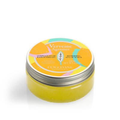 1 - L'Occitane Verbena Citrus Refreshing Sugar Scrub Body scrub 150 ml