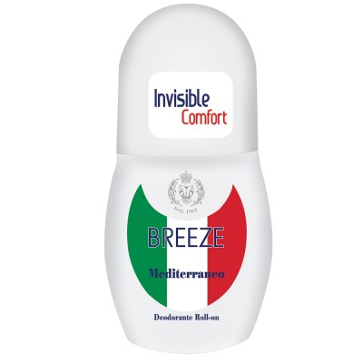 1 - BREEZE Mediterraneo Deodorante Roll On 50ml