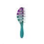 1 - Wet Brush Pro Flex Dry Ombre Adulto Spazzola piatta Porpora, Colore foglia di tè 1 pz