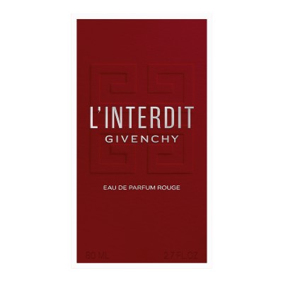 1 - Givenchy L'Interdit Eau De Parfum Rouge 80 ml
