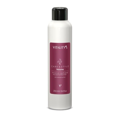 1 - Vitality's Care & Style Volume Mousse Capelli Grossi 250ml