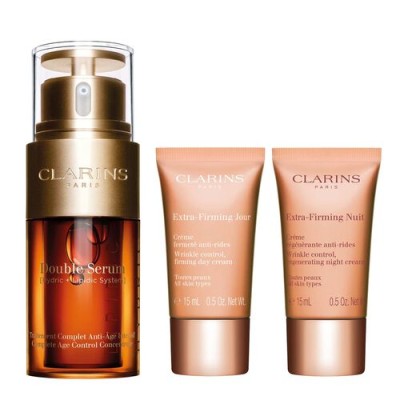 1 - Clarins Double Serum & Extra-Firming Collection 3 pz