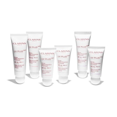 1 - Clarins UV PLUS Antinquinamento Rosa 50ml